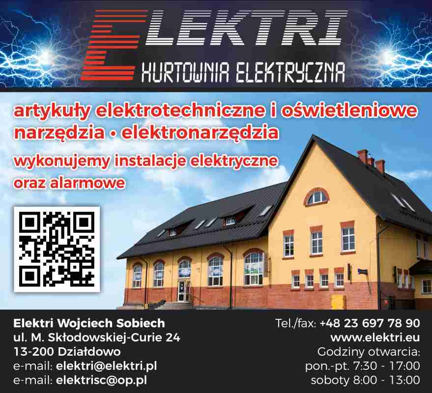 ELEKTRI Wojciech Sobiech - elektronarzędzia DZIAŁDOWO elektronarzędzia DZIAŁDOWO